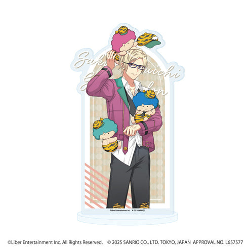 『A3!×Sanrio characters』アクリルスタンド43/古市 左京×ゴロピカドン(等身イラスト)